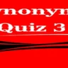 English Synonyms Quiz 3